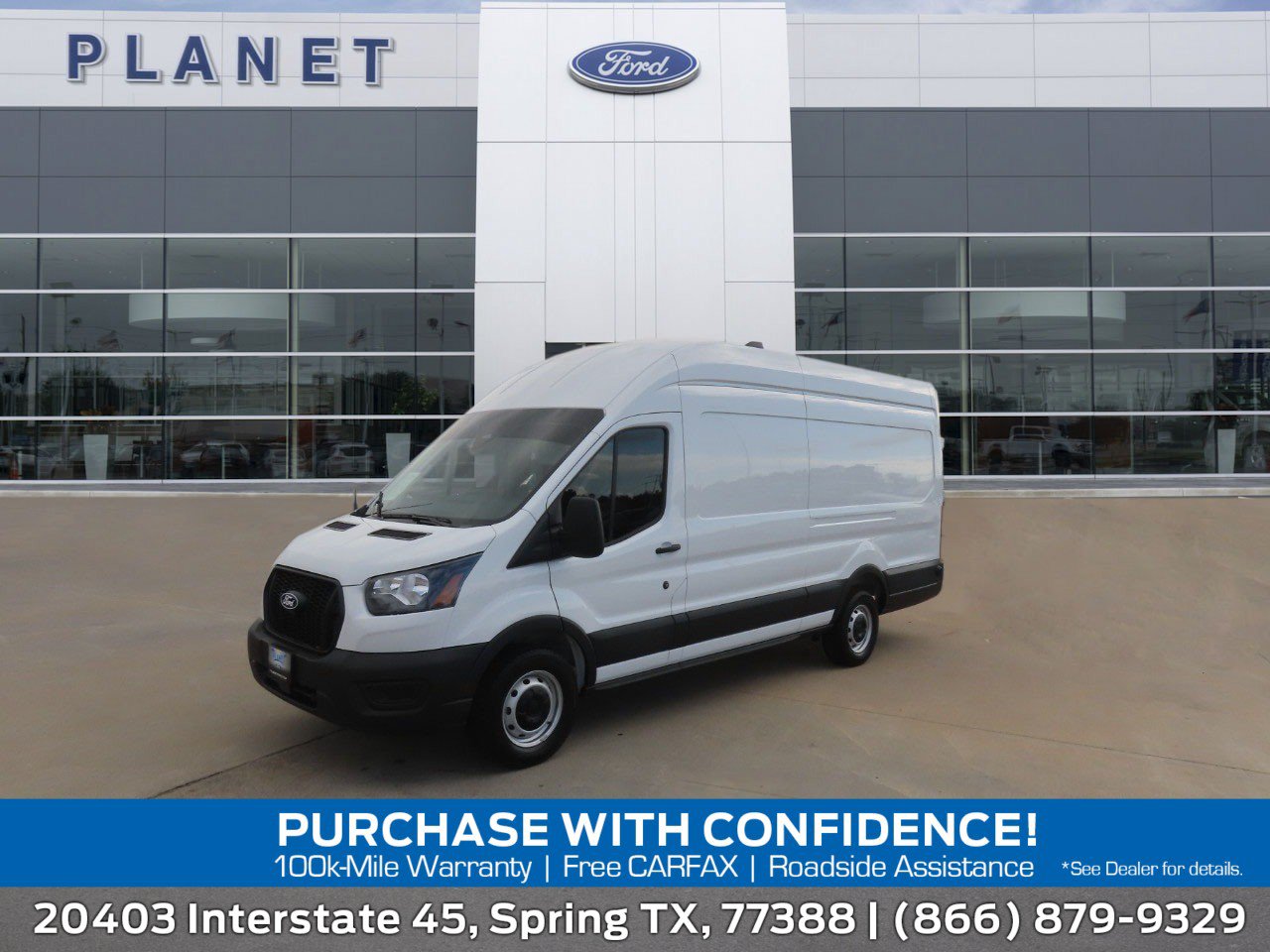 Certified 2026 Ford Transit 250 148 High Roof Extended w/ Load Area Protection Package RWD image 1