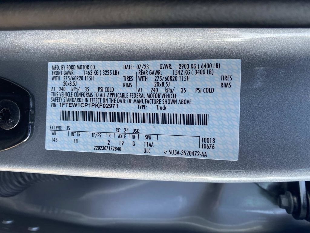 Certified 2023 Ford F150 XLT w/ Equipment Group 302A High RWD image 21