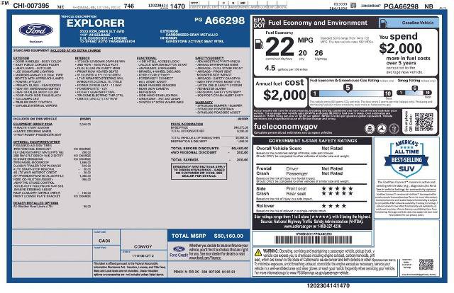 Certified 2023 Ford Explorer XLT w/ Equipment Group 202A AWD/4WD image 9