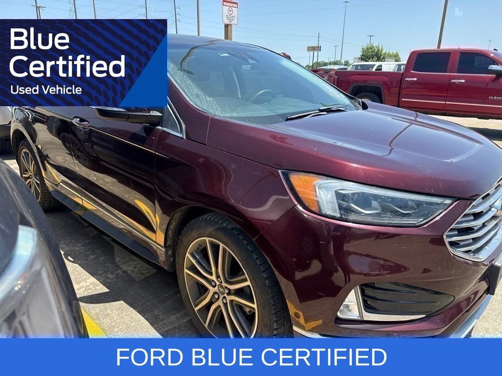 Certified 2019 Ford Edge Titanium w/ Equipment Group 301A FWD image 3
