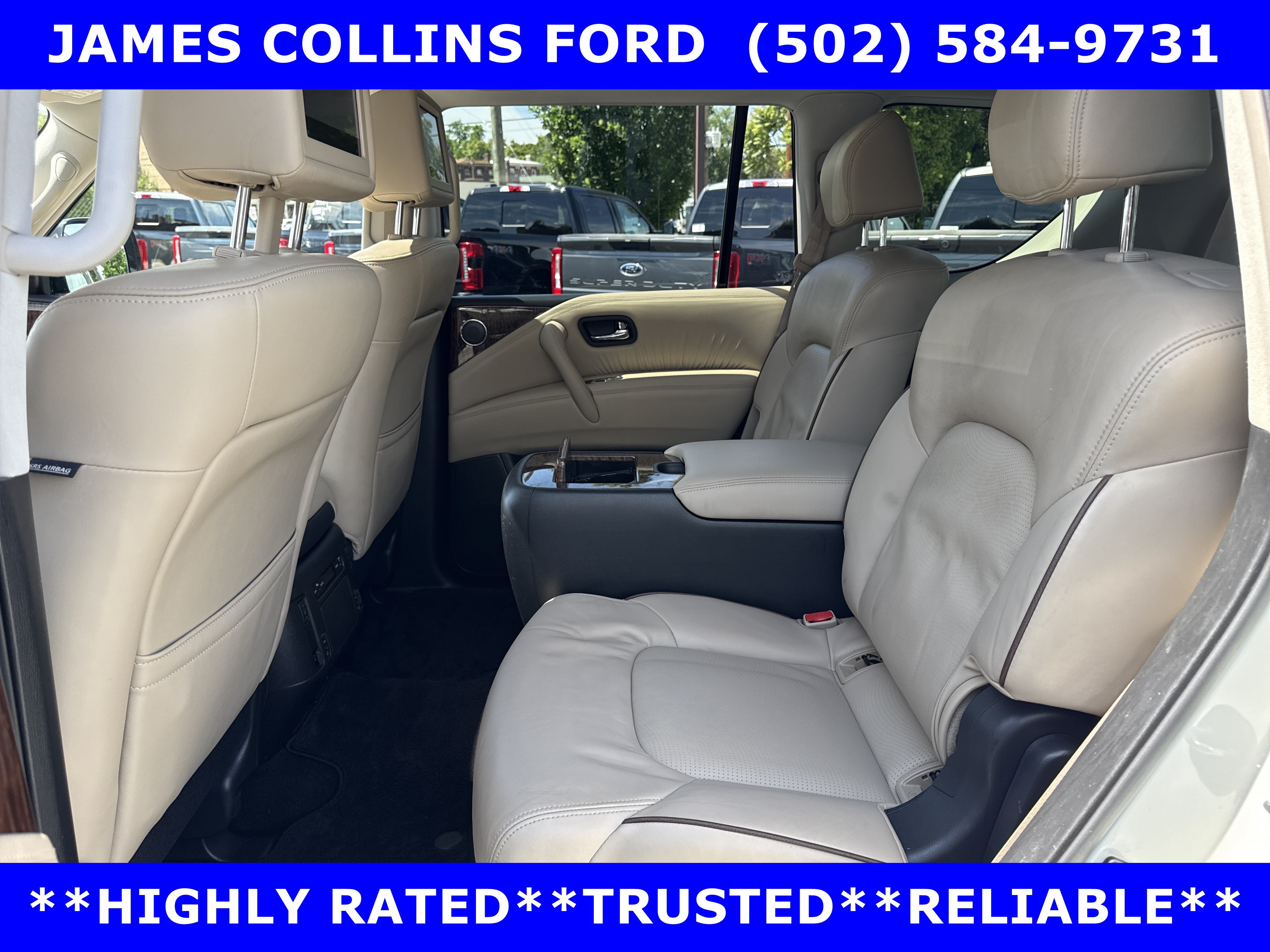 Used 2019 Nissan Armada Platinum w/ Captain's Chairs Package AWD/4WD image 15