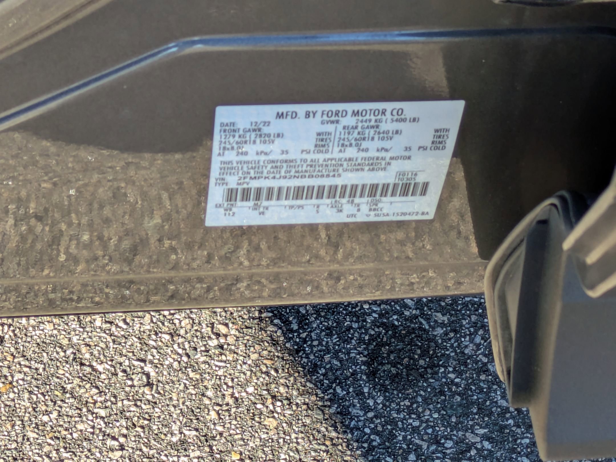 Certified 2022 Ford Edge SEL w/ Convenience Package image 42