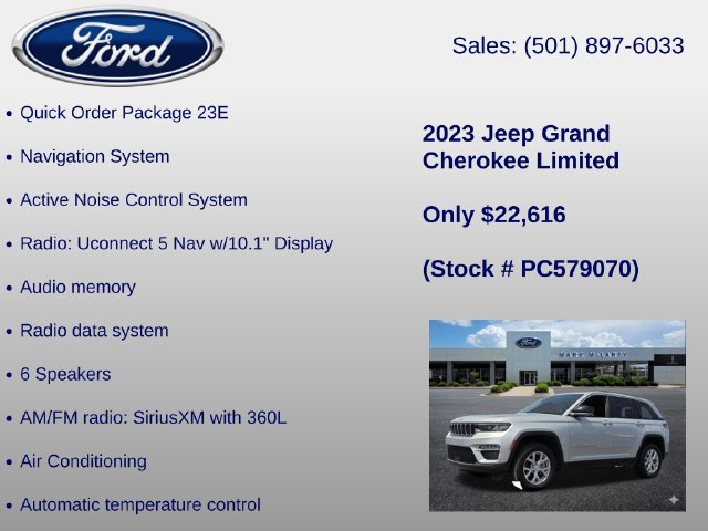 Used 2023 Jeep Grand Cherokee Limited RWD image 6