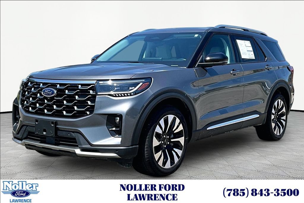 Certified 2025 Ford Explorer Platinum w/ LUX Leather Package