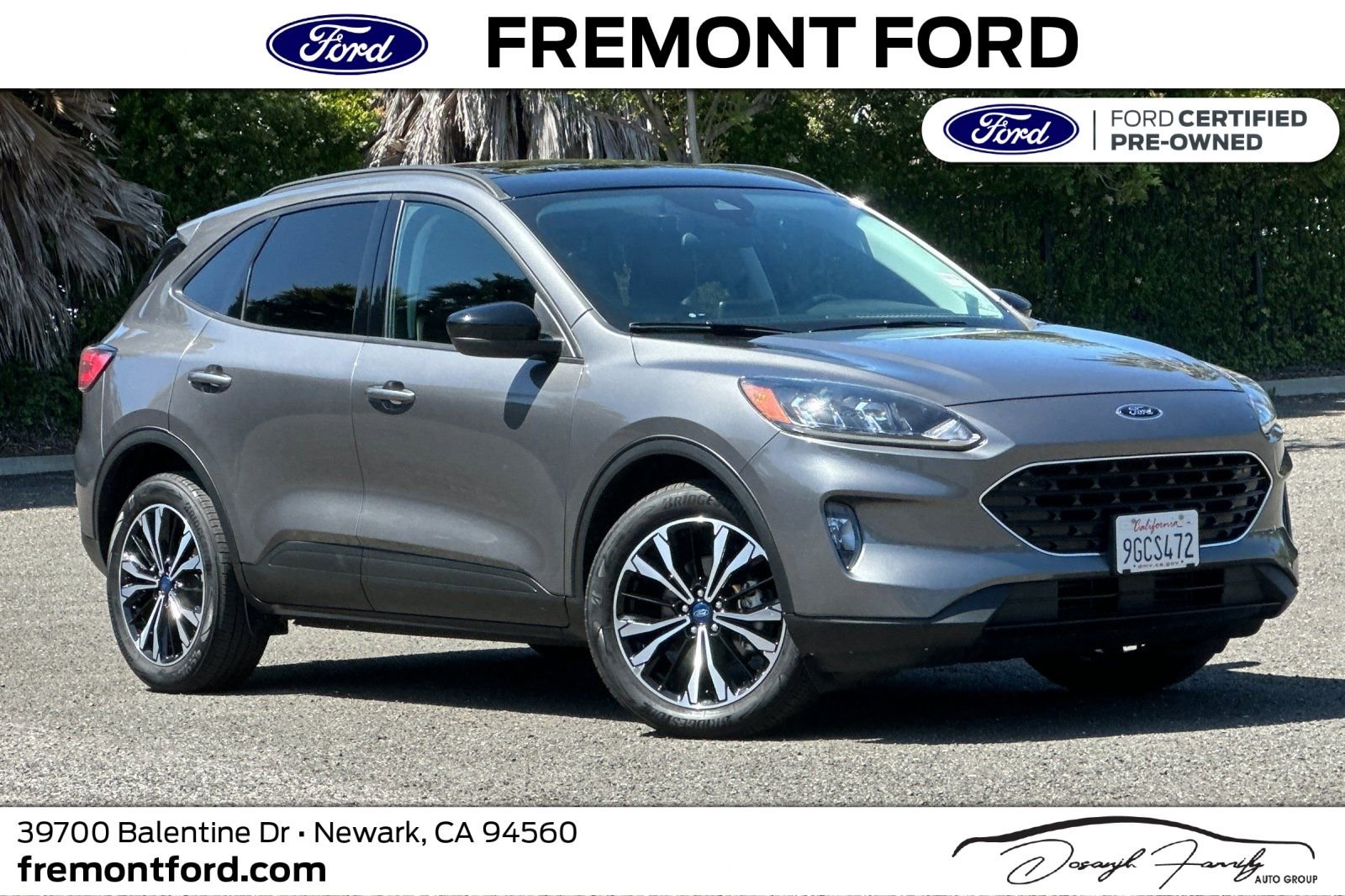 Certified 2022 Ford Escape SEL w/ SEL Stealth AWD Package