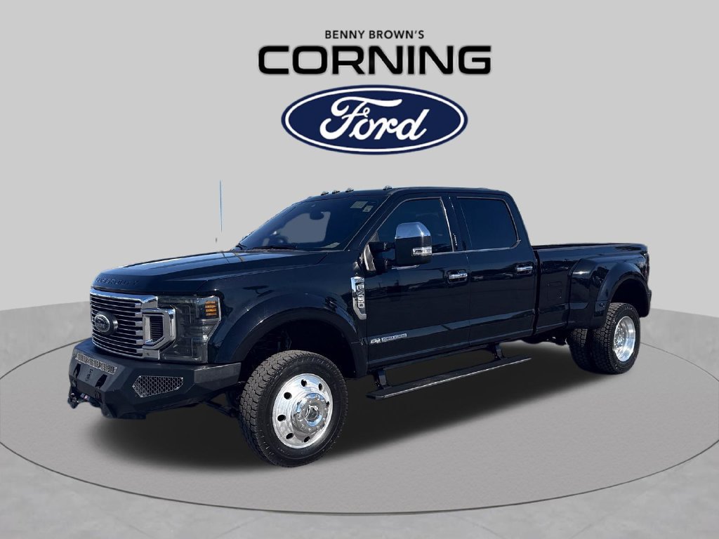 Certified 2022 Ford F450 Platinum w/ Camper Package
