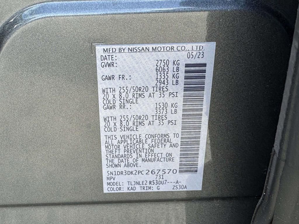 Used 2023 Nissan Pathfinder Platinum image 29