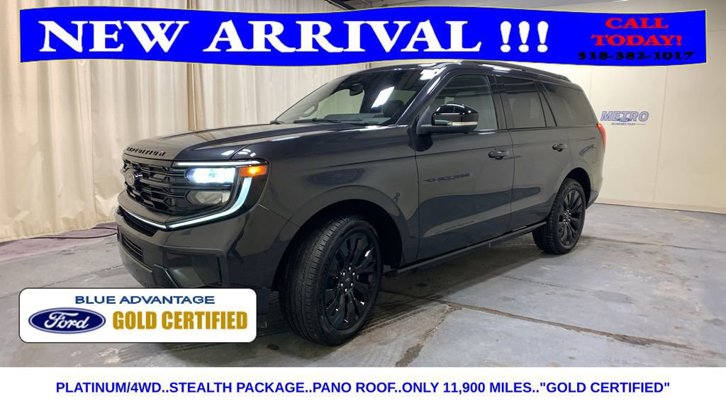 Certified 2025 Ford Expedition Platinum w/ Stealth Appearance Package image 1
