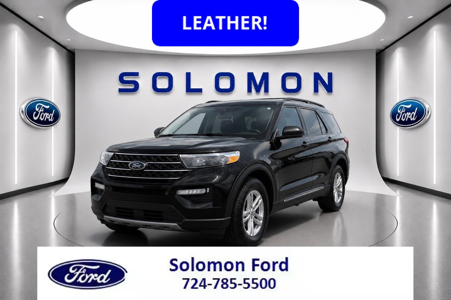 Certified 2022 Ford Explorer XLT w/ Equipment Group 202A AWD/4WD image 1