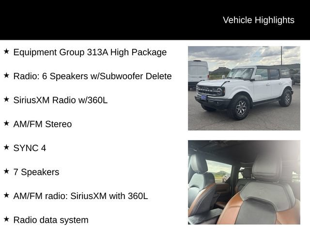 Certified 2023 Ford Bronco Outer Banks AWD/4WD image 8