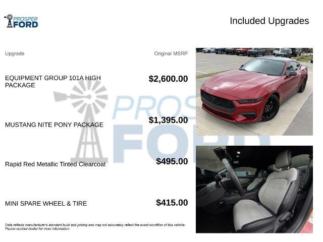 Certified 2024 Ford Mustang Coupe RWD image 3