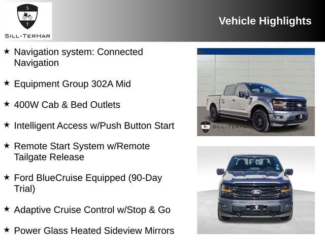 Certified 2024 Ford F150 XLT w/ Equipment Group 302A MID image 10