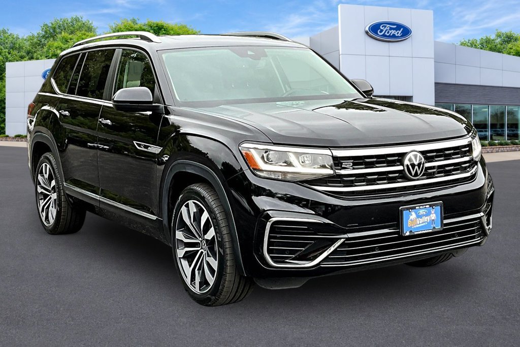 Used 2021 Volkswagen Atlas SEL R-Line w/ MDO Package (Bench Seat)