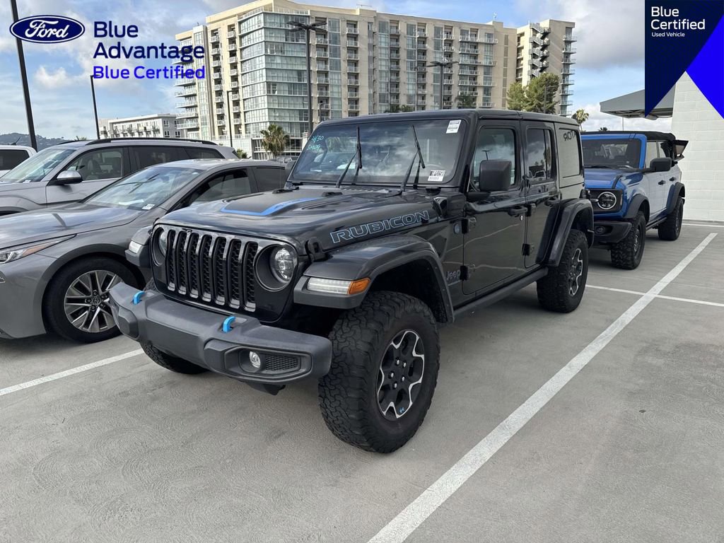 Used 2023 Jeep Wrangler Unlimited Rubicon 4xe w/ Cold Weather Group AWD/4WD image 9
