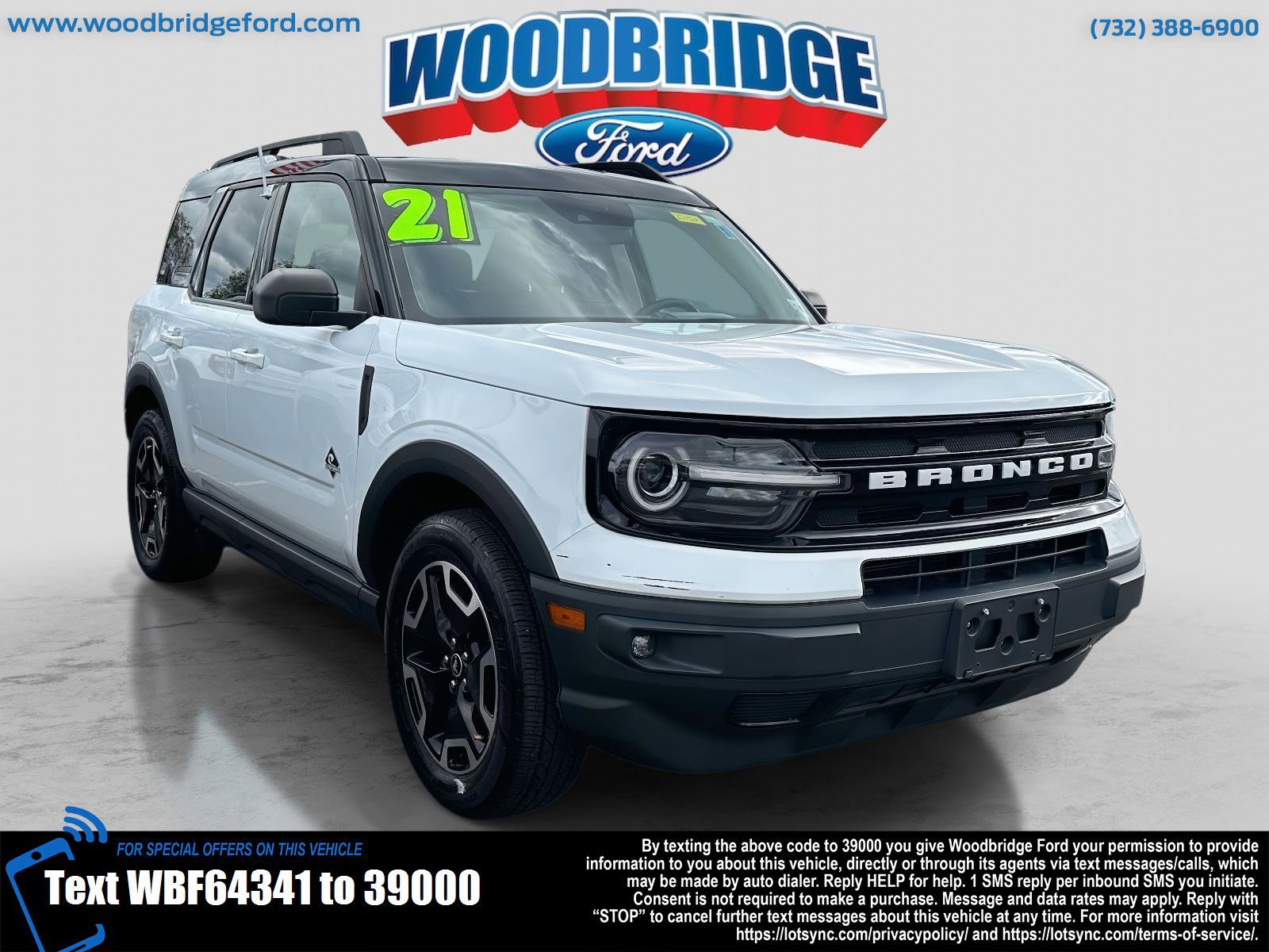 Certified 2021 Ford Bronco Sport Outer Banks w/ Outer Banks Package