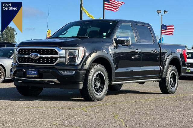 Certified 2021 Ford F150 Platinum w/ Max Trailer Tow Package image 1