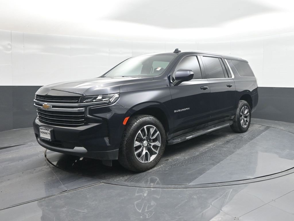 Used 2021 Chevrolet Suburban LT w/ Rear Media and Nav Package image 3