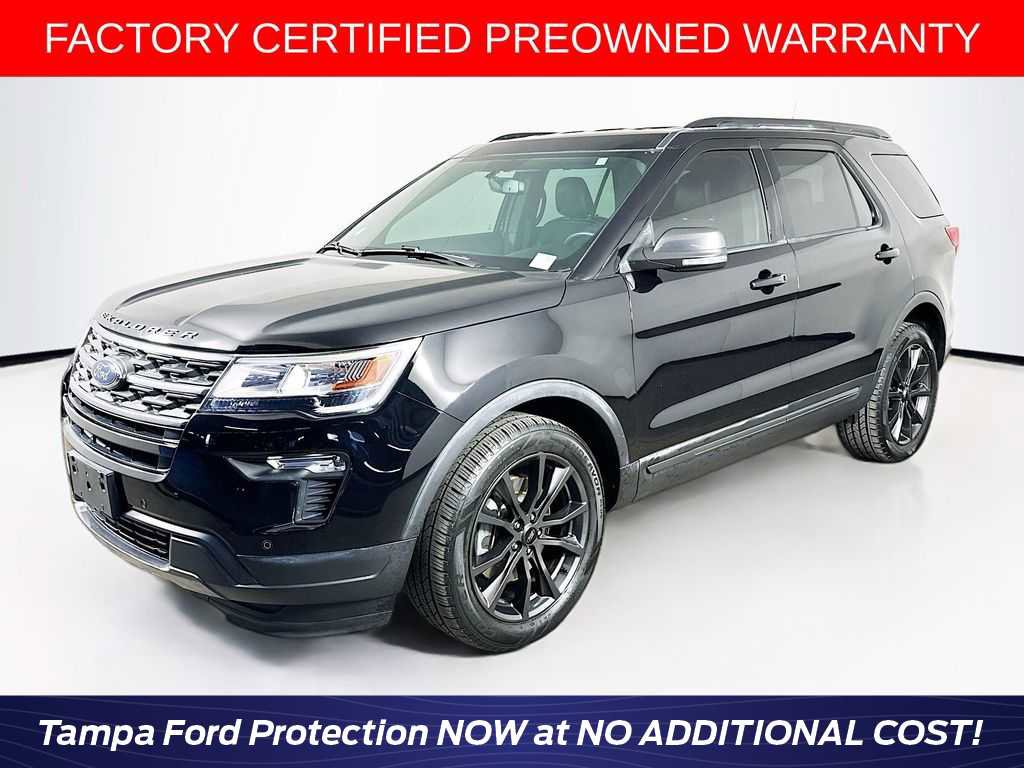 Certified 2019 Ford Explorer XLT w/ Equipment Group 202A image 1