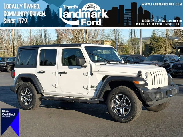 Used 2020 Jeep Wrangler Unlimited Sport S AWD/4WD image 1