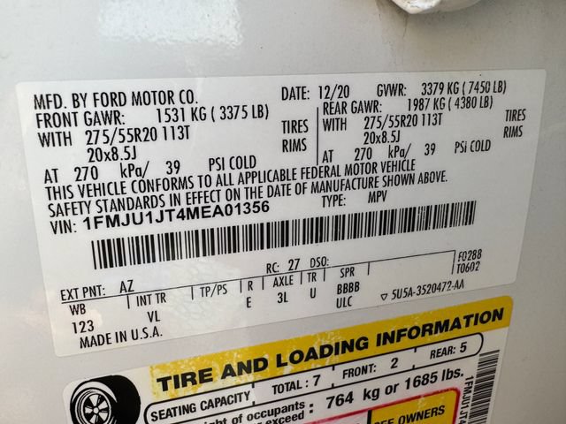 Certified 2021 Ford Expedition XLT AWD/4WD image 34