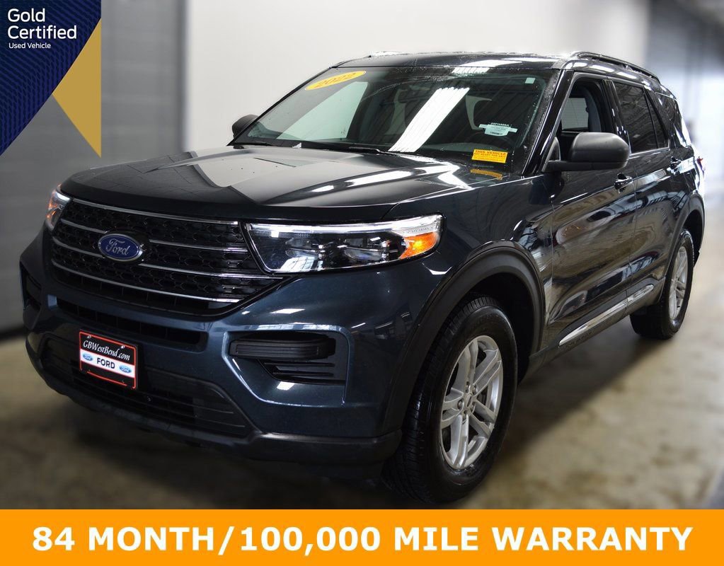 Certified 2022 Ford Explorer XLT w/ Class IV Trailer Tow Package image 1