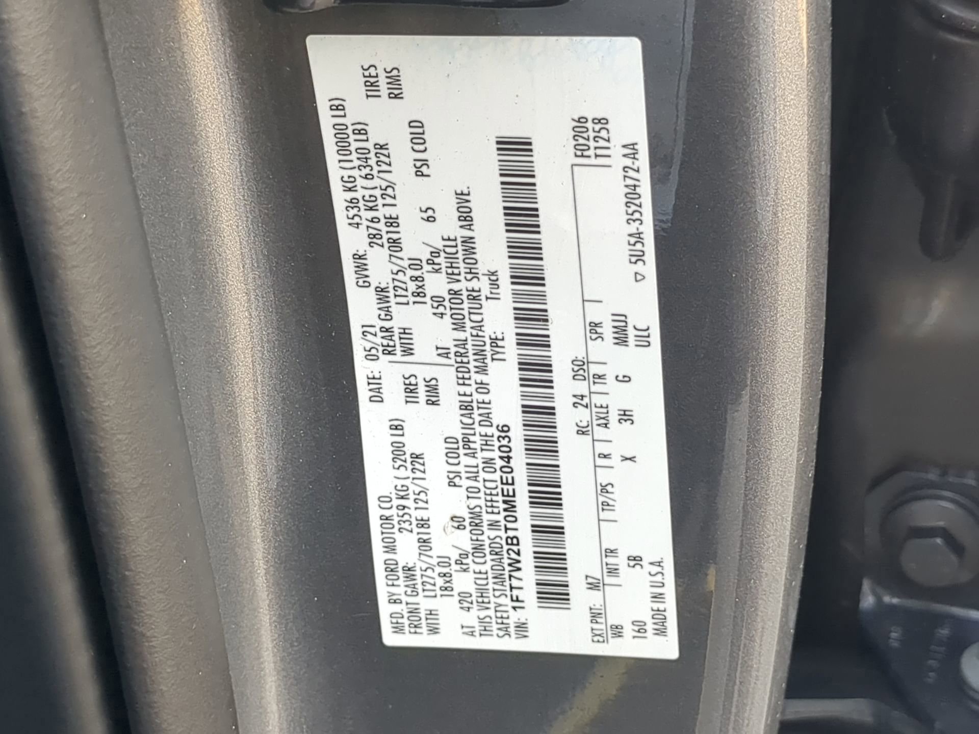 Certified 2021 Ford F250 Lariat w/ Lariat Ultimate Package AWD/4WD image 67