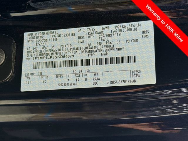 Certified 2025 Ford F150 XL AWD/4WD image 32