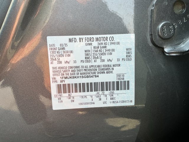 Certified 2025 Ford Explorer ST-Line AWD/4WD image 18