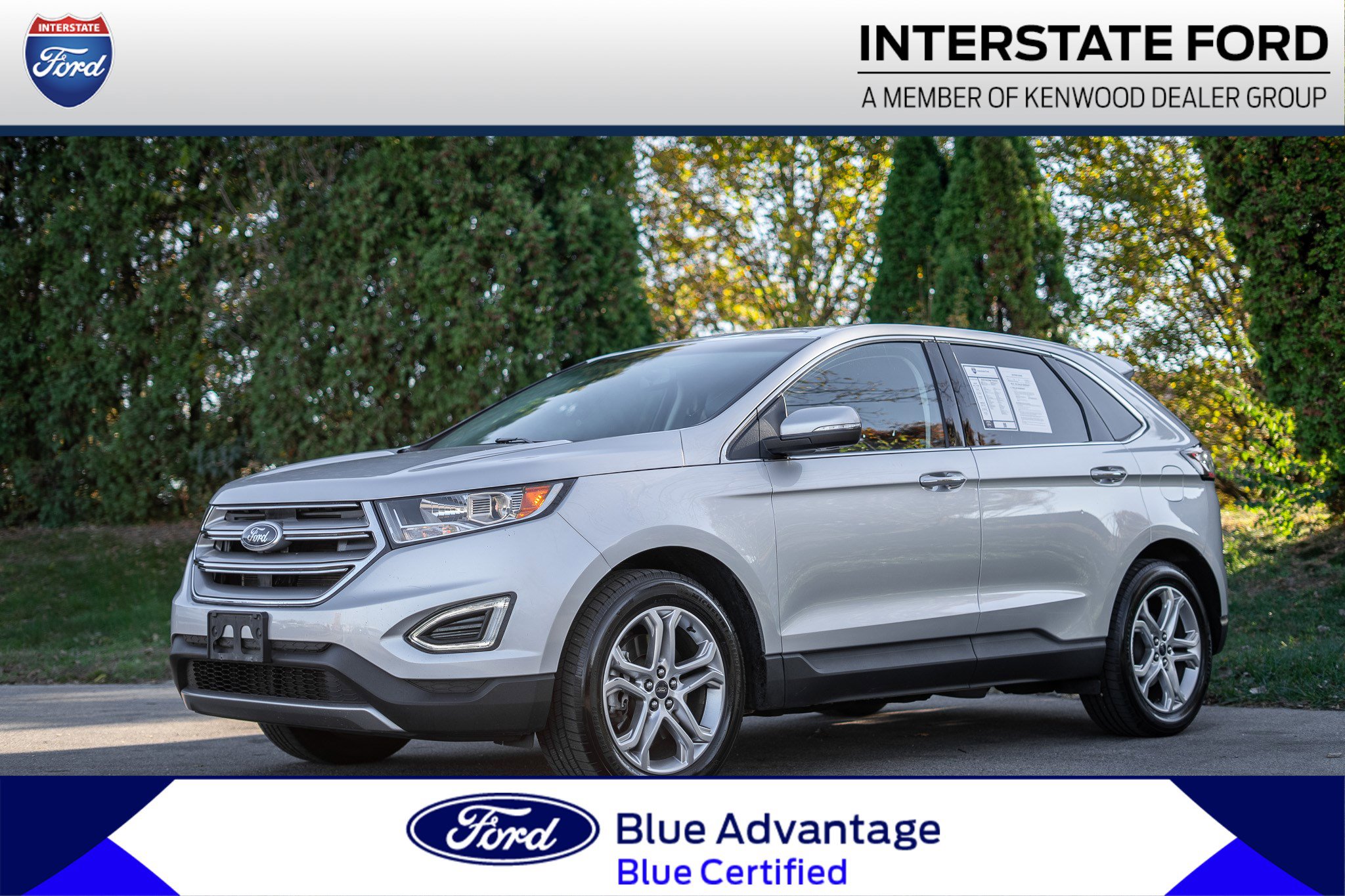 Certified 2018 Ford Edge Titanium