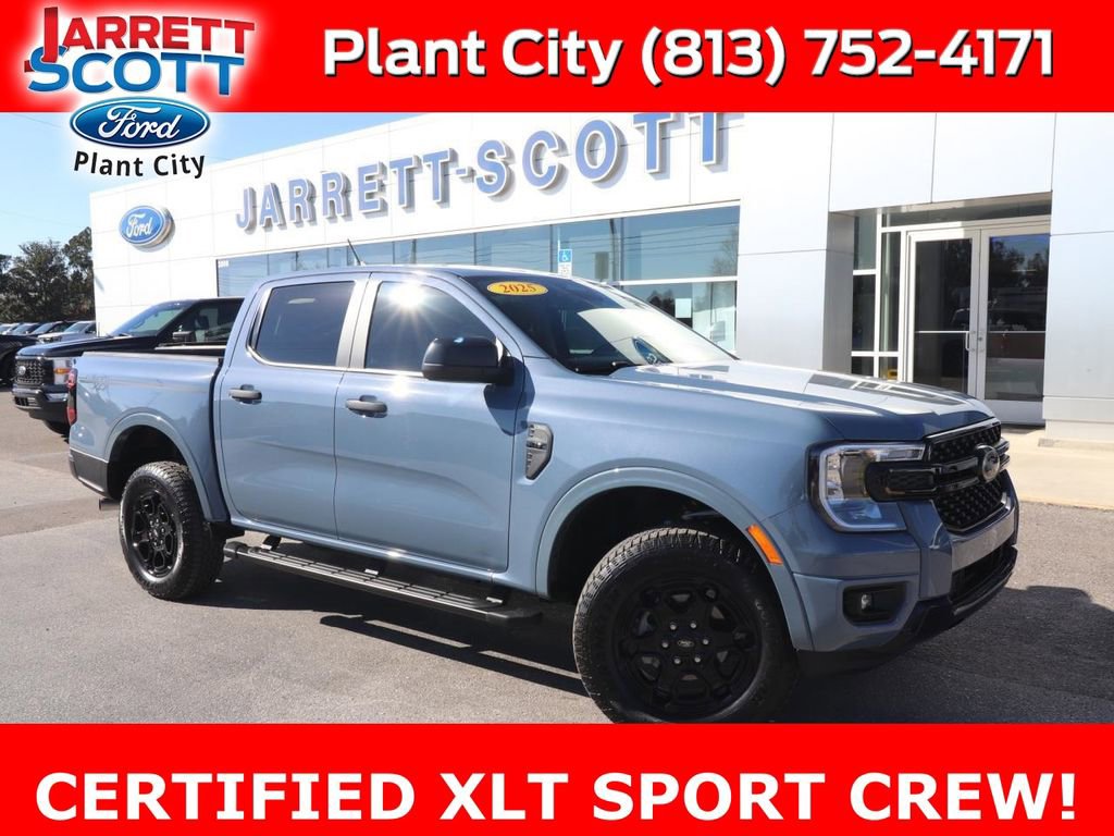 Certified 2025 Ford Ranger XLT w/ Equipment Group 301A High