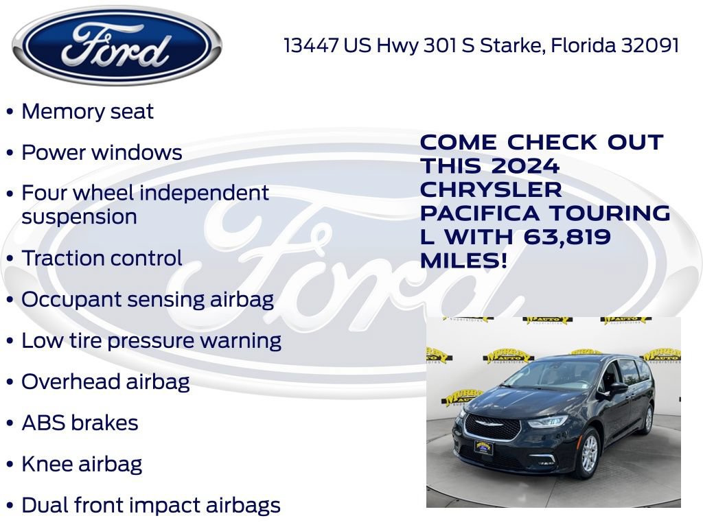 Used 2024 Chrysler Pacifica Touring-L FWD image 27