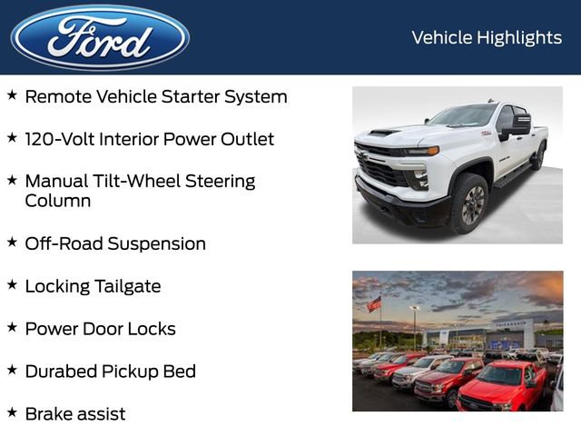 Used 2024 Chevrolet Silverado 2500 Custom w/ Custom Convenience Package AWD/4WD image 12