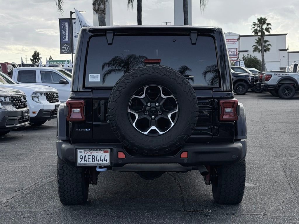 Used 2021 Jeep Wrangler Unlimited Rubicon 4xe w/ Steel Bumper Group image 8