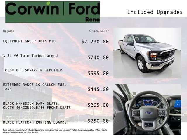 Certified 2023 Ford F150 XLT w/ Equipment Group 301A Mid image 10