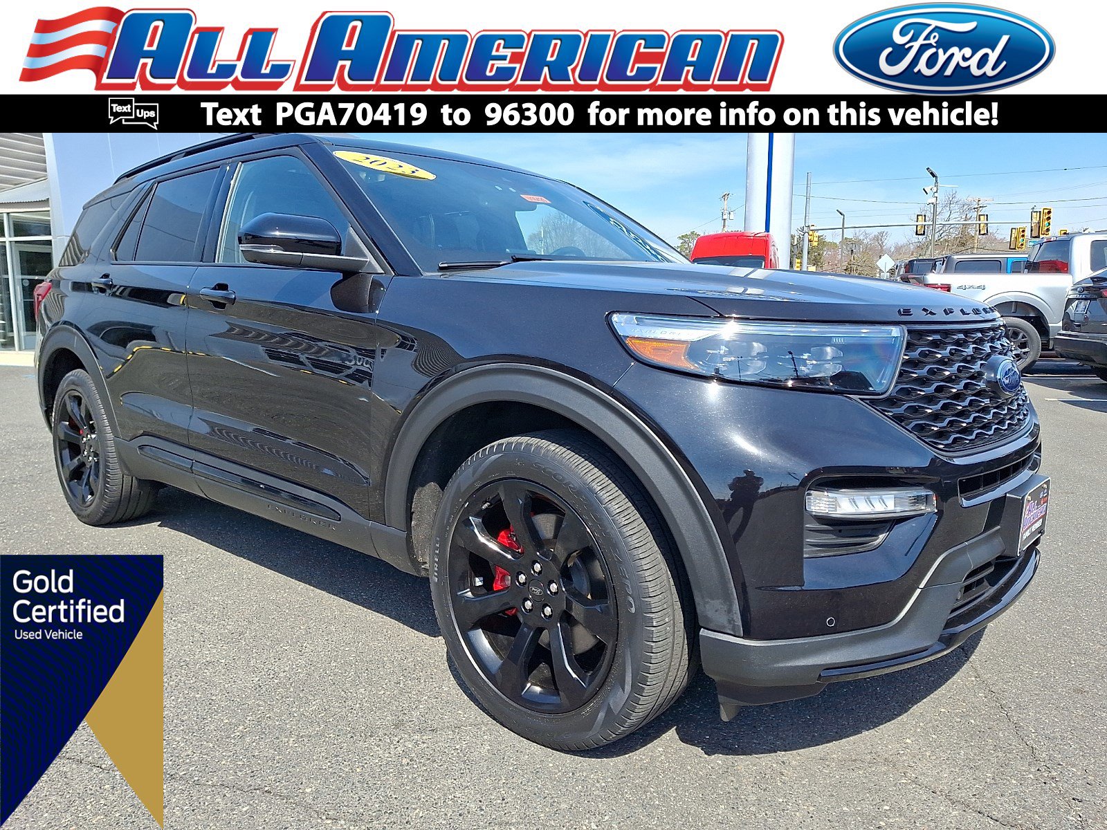 Certified 2023 Ford Explorer ST w/ Equipment Group 401A AWD/4WD image 1