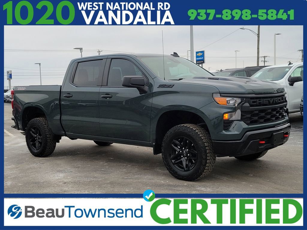 Used 2025 Chevrolet Silverado 1500 Custom Trail Boss w/ LPO, Dark Essentials Package image 7