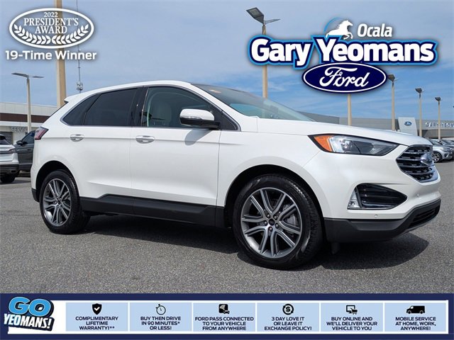 Certified 2023 Ford Edge Titanium w/ Class II Trailer Tow Package