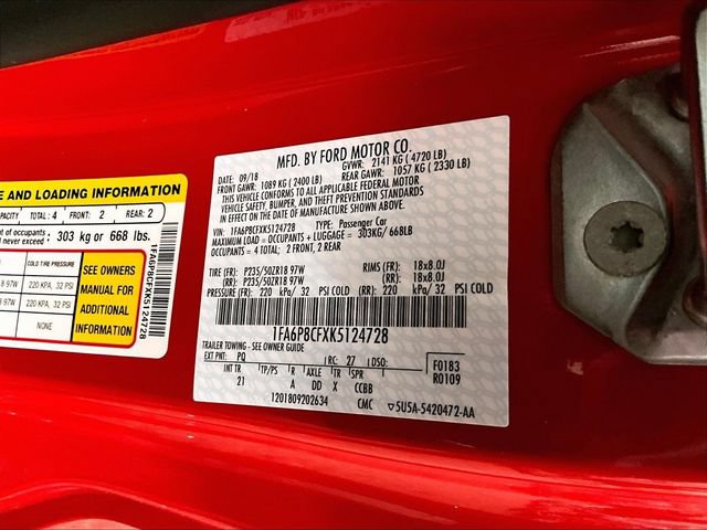 Certified 2019 Ford Mustang GT RWD image 32