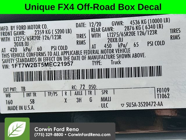 Certified 2021 Ford F250 Lariat w/ Lariat Ultimate Package AWD/4WD image 33