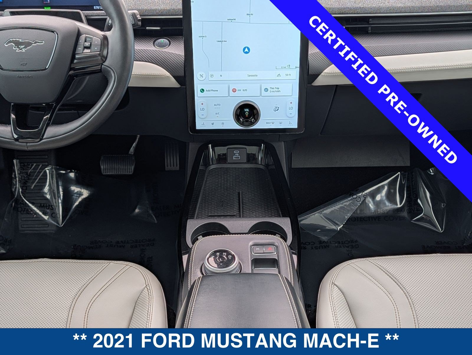 Certified 2021 Ford Mustang Mach-E Premium RWD image 21