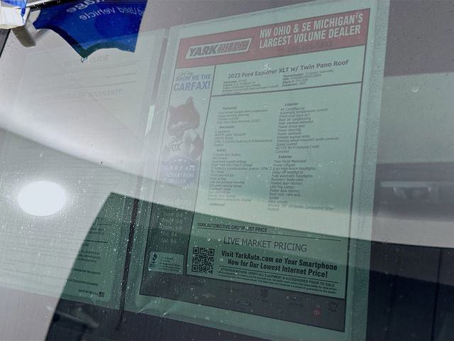 Certified 2023 Ford Explorer XLT w/ Equipment Group 202A image 15