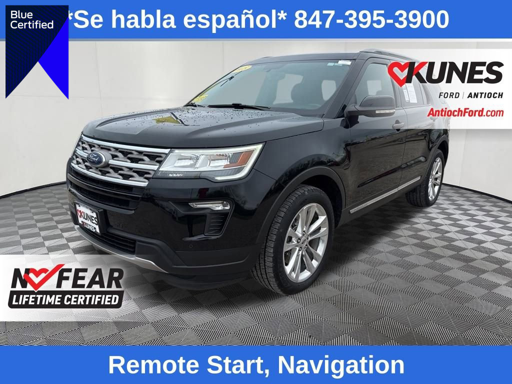 Certified 2018 Ford Explorer XLT w/ Equipment Group 202A