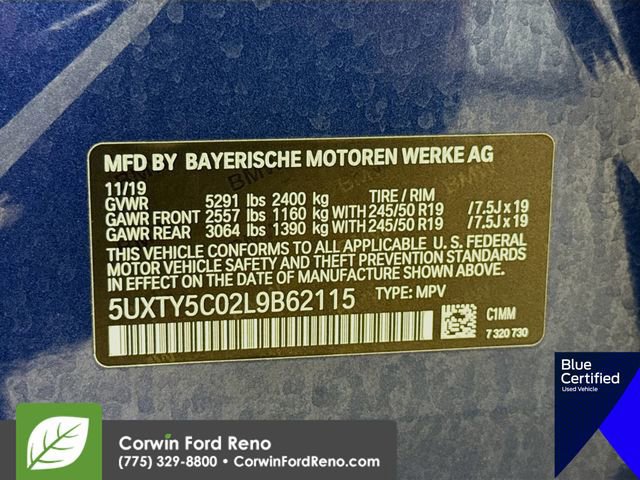 Used 2020 BMW X3 xDrive30i w/ Convenience Package image 37