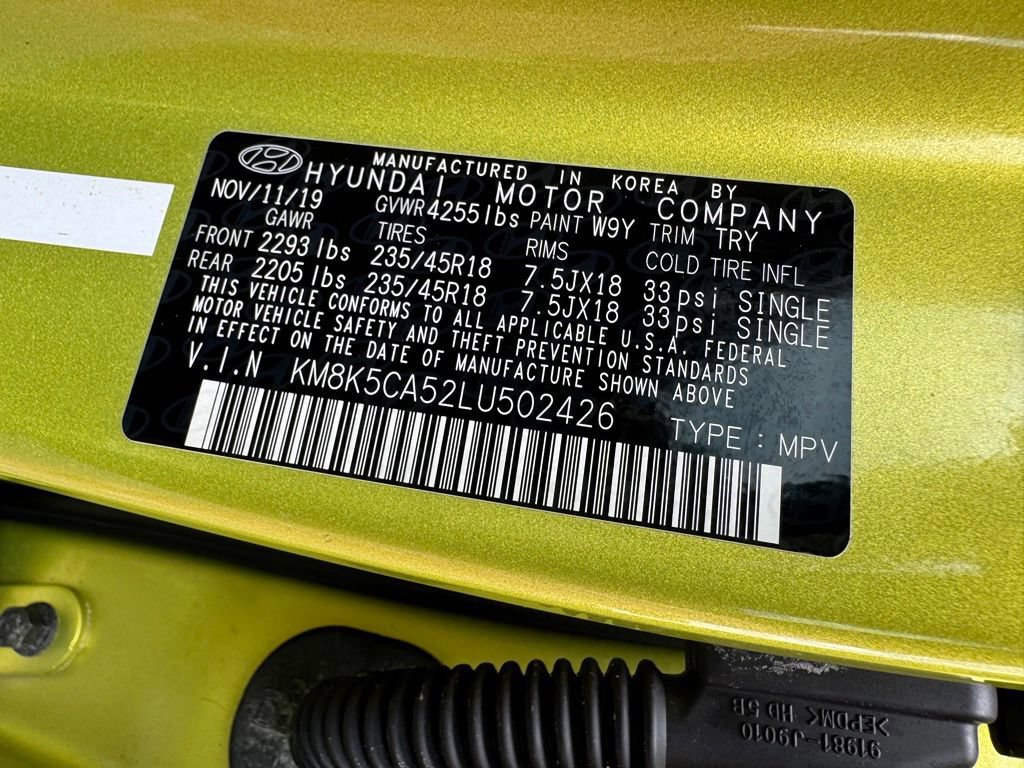 Used 2020 Hyundai Kona Ultimate AWD/4WD image 45