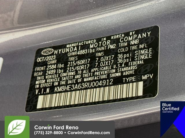 Used 2024 Hyundai Kona Limited FWD image 35