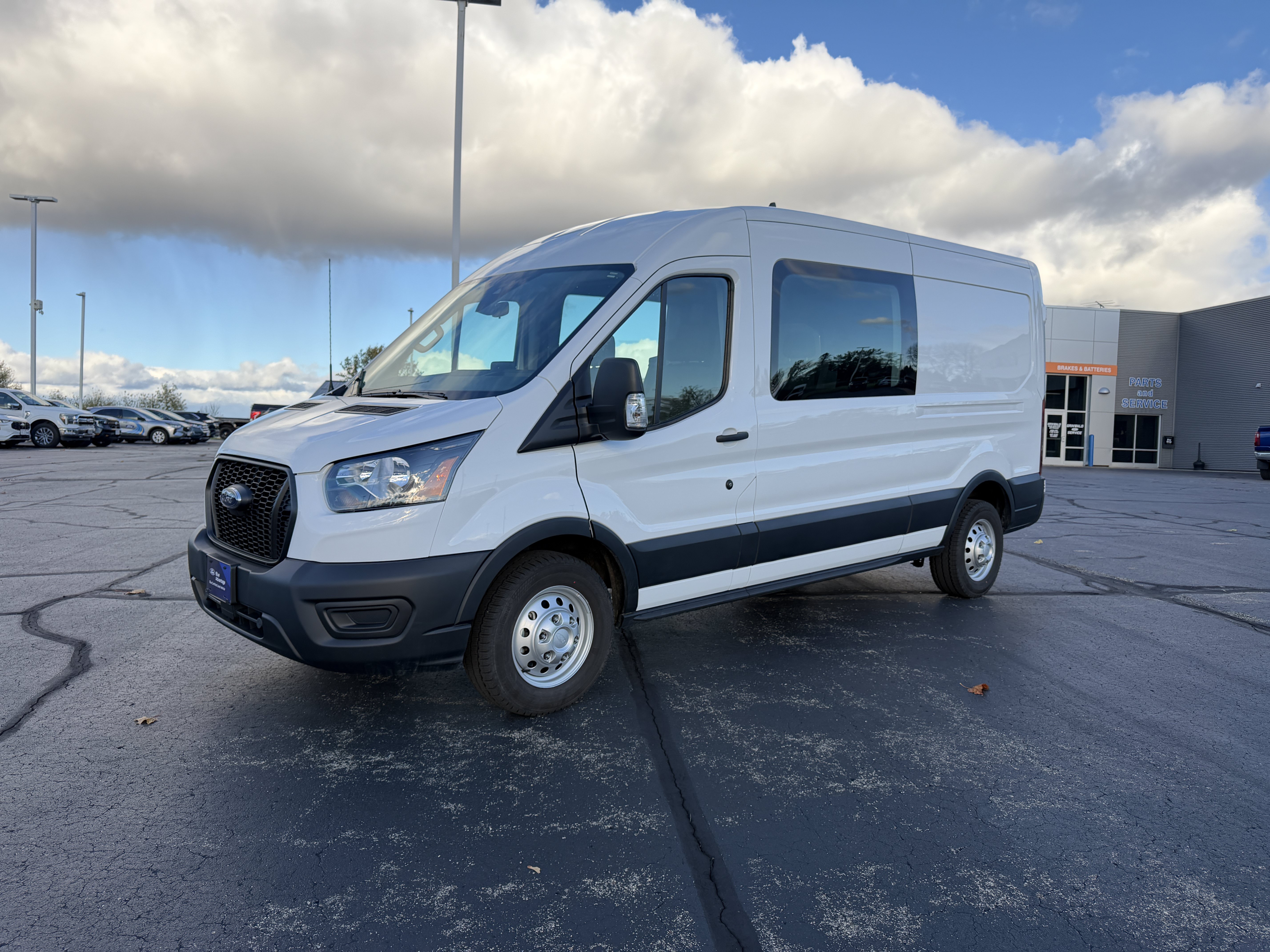Certified 2021 Ford Transit 250 Medium Roof AWD image 2
