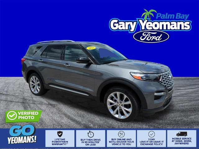 Certified 2023 Ford Explorer Platinum w/ Technology Package