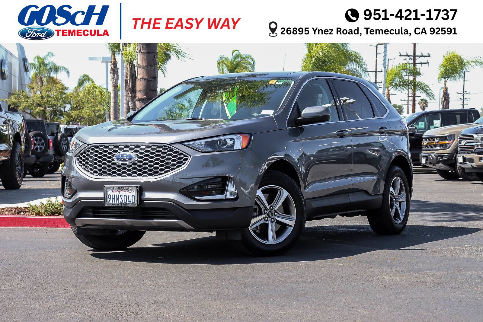 Certified 2023 Ford Edge SEL w/ Convenience Package AWD/4WD image 1