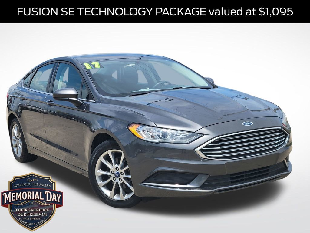 Certified 2017 Ford Fusion SE w/ Fusion SE Technology Package