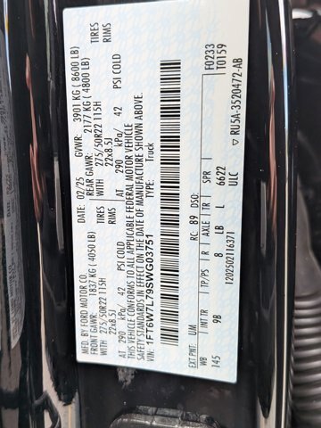 Certified 2025 Ford F150 Lightning Platinum AWD/4WD image 31